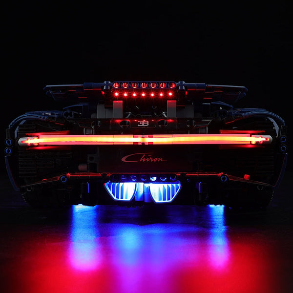 Light Kit Compatible with LEGO® Bugatti Chiron Set 42083