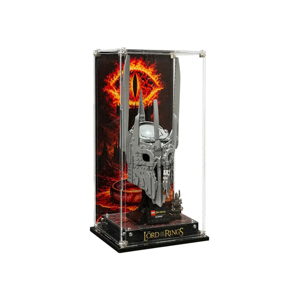 Acrylic Display Case for LEGO® Icons The Lord of the Rings: Sauron's Helmet 11373
