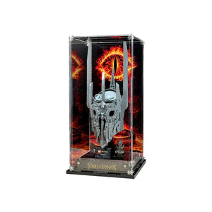 Acrylic Display Case for LEGO® Icons The Lord of the Rings: Sauron's Helmet 11373