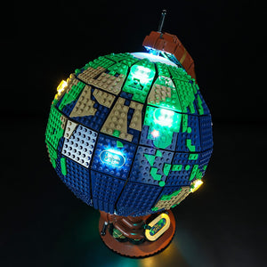 Light Kit Compatible with LEGO® The Globe Set 21332