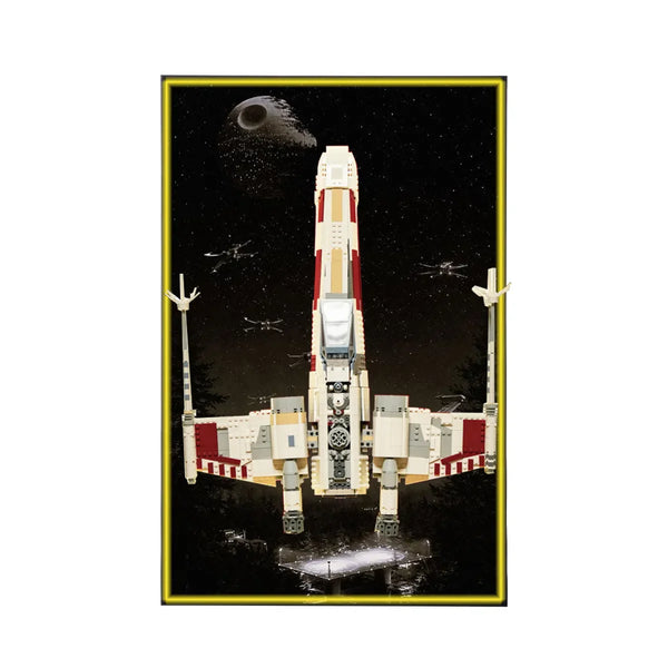 Wall Display Frame for LEGO® Star Wars™ X-Wing Starfighter™ 75355
