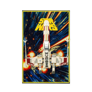 Wall Display Frame for LEGO® Star Wars™ X-Wing Starfighter™ 75355