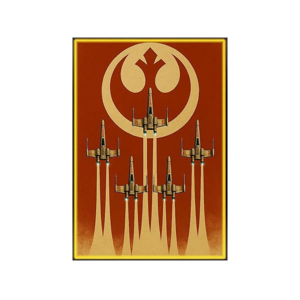 Wall Display Frame for LEGO® Star Wars™ X-Wing Starfighter™ 75355
