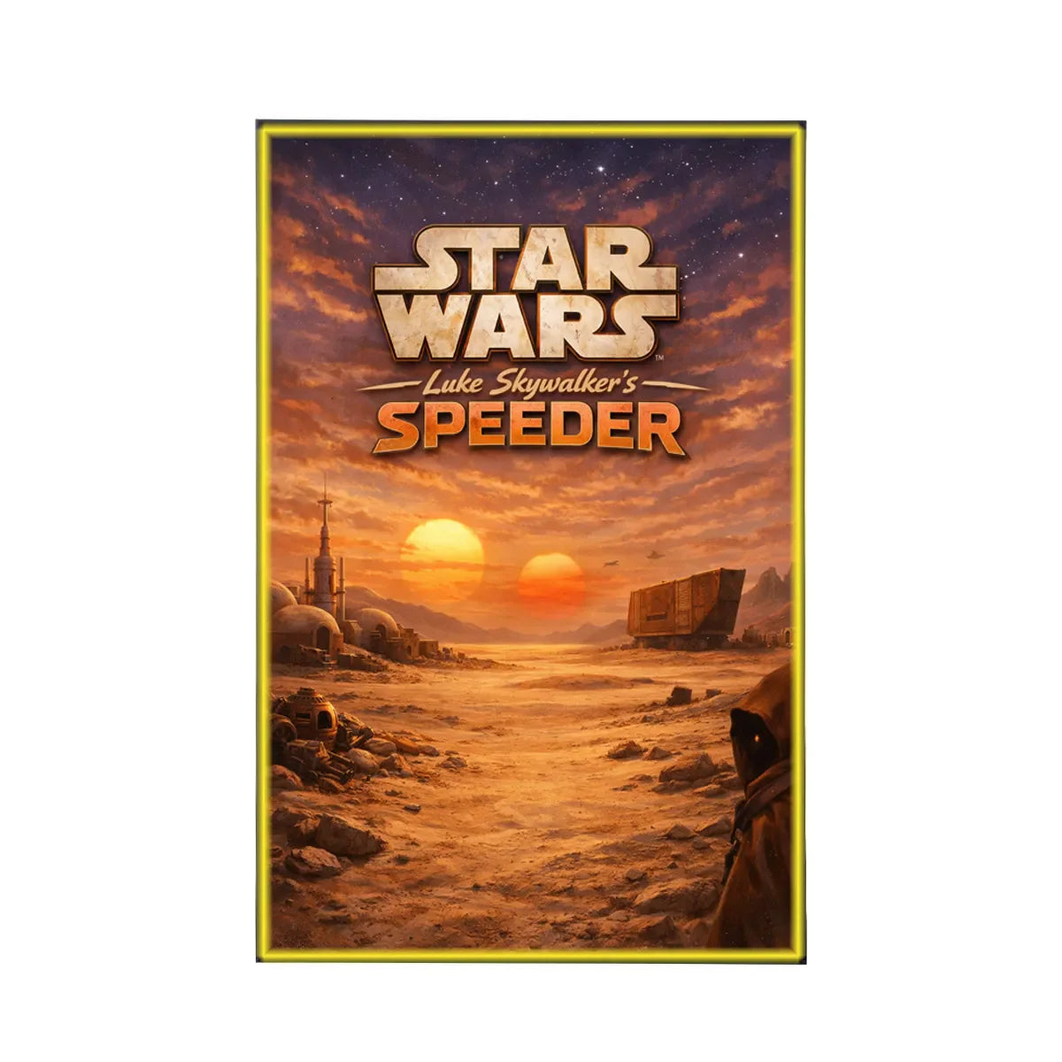 Wall Display Frame for LEGO® Star Wars™ X-Wing Starfighter™ 75355 - View 14 - brkox
