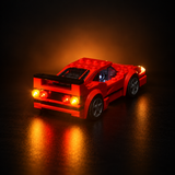 Light Kit Compatible with LEGO® Ferrari F40 Competizione Set 75890