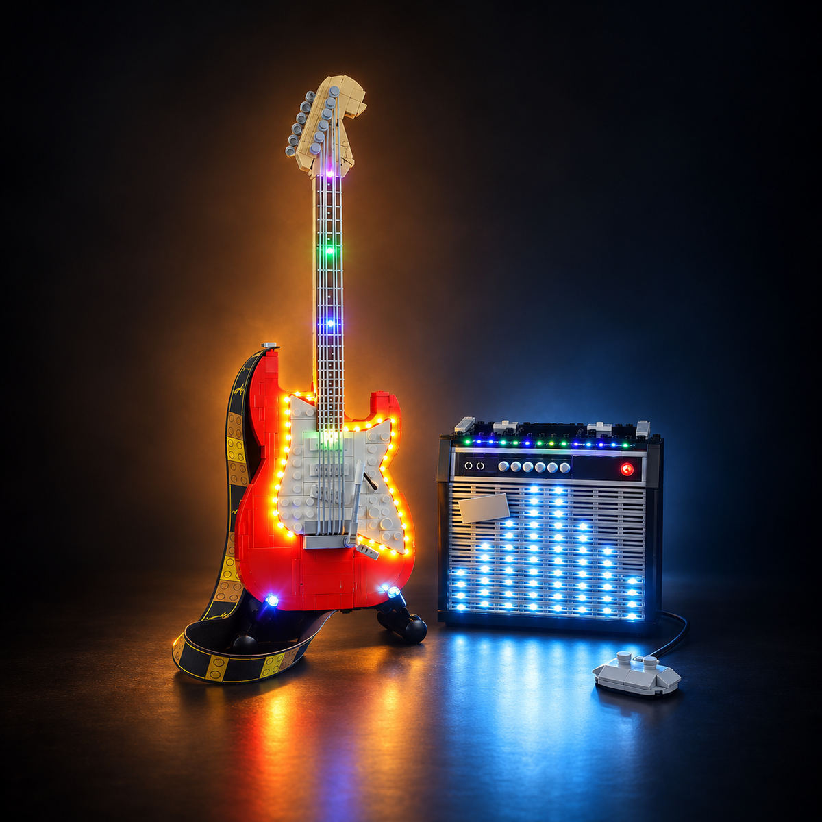 Light Kit Compatible with LEGO® Fender® Stratocaster™ Set 21329