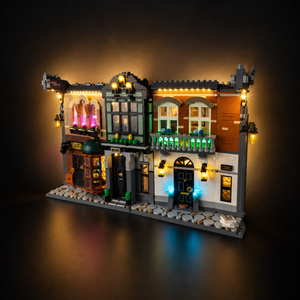 Light Kit Compatible with LEGO® Sherlock Holmes Book Nook Set 10351