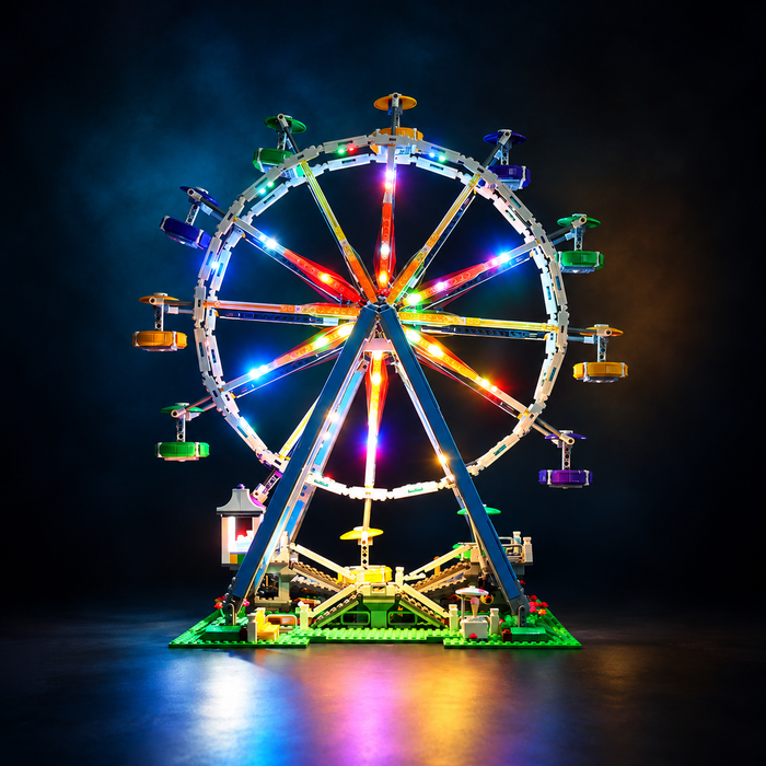 Light Kit Compatible with LEGO® Creator Expert Ferris Wheel Set 10247