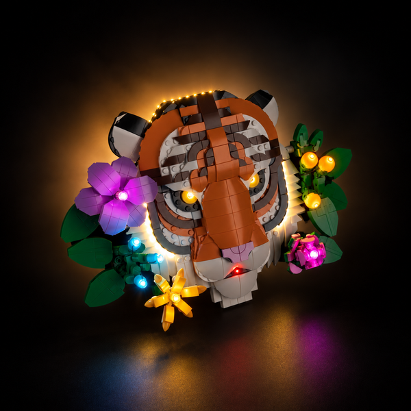 Light Kit Compatible with LEGO® The Fauna Collection Tiger Set 31217