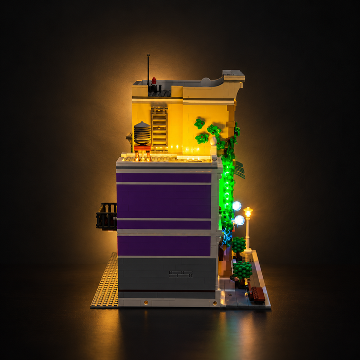 Light Kit Compatible with LEGO® Police Station Set 10278