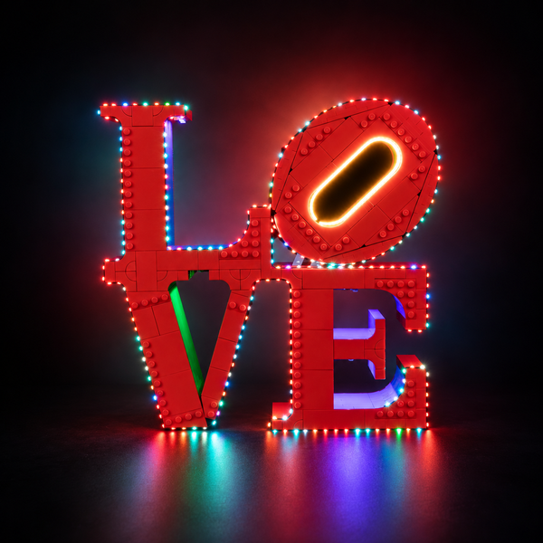 Light Kit Compatible with LEGO® LOVE Set 31214