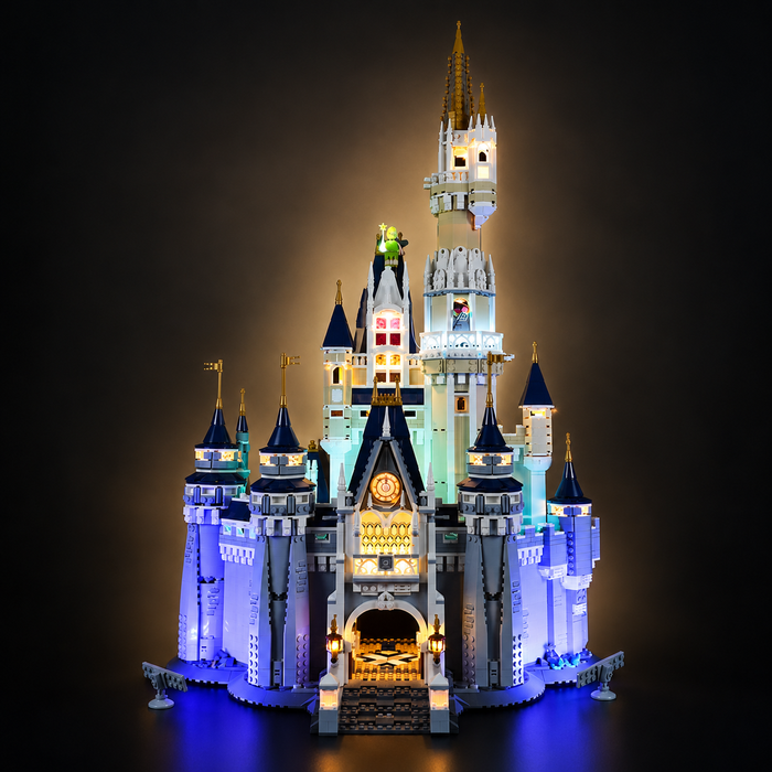 Light Kit Compatible with LEGO® Disney Cinderella Castle Set 71040