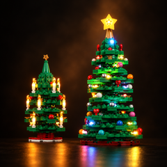 Light Kit Compatible with LEGO® Christmas Tree Set 40573