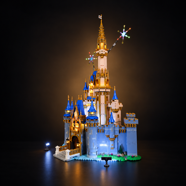 Light Kit Compatible with LEGO® Disney™ Castle Set 43222