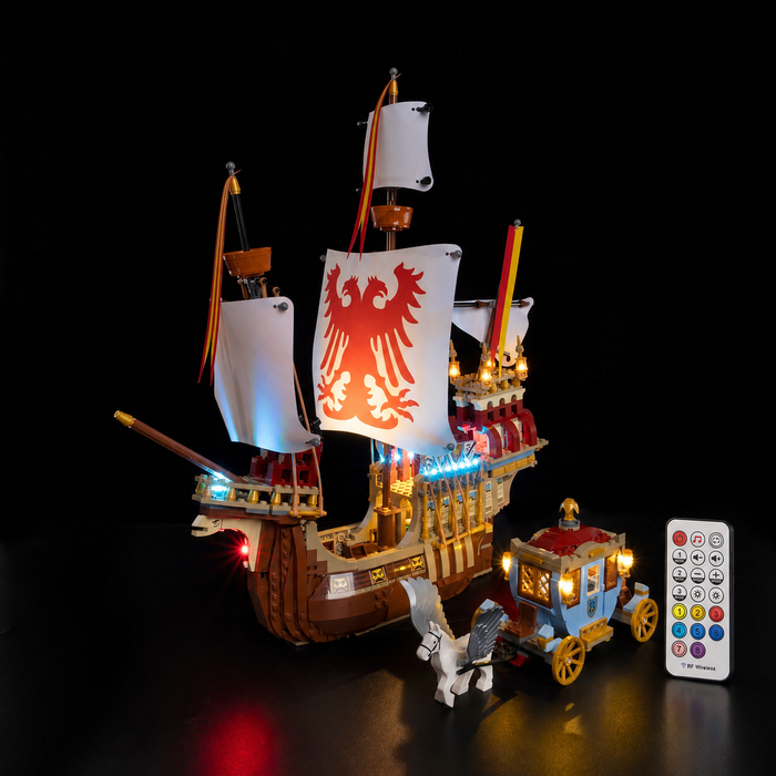 Light Kit Compatible with LEGO® Triwizard Tournament: The Arrival Set 76440