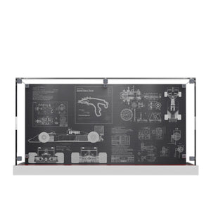 Acrylic Display Case for LEGO® McLaren MP4/4 & Ayrton Senna 10330 - brickzonehub