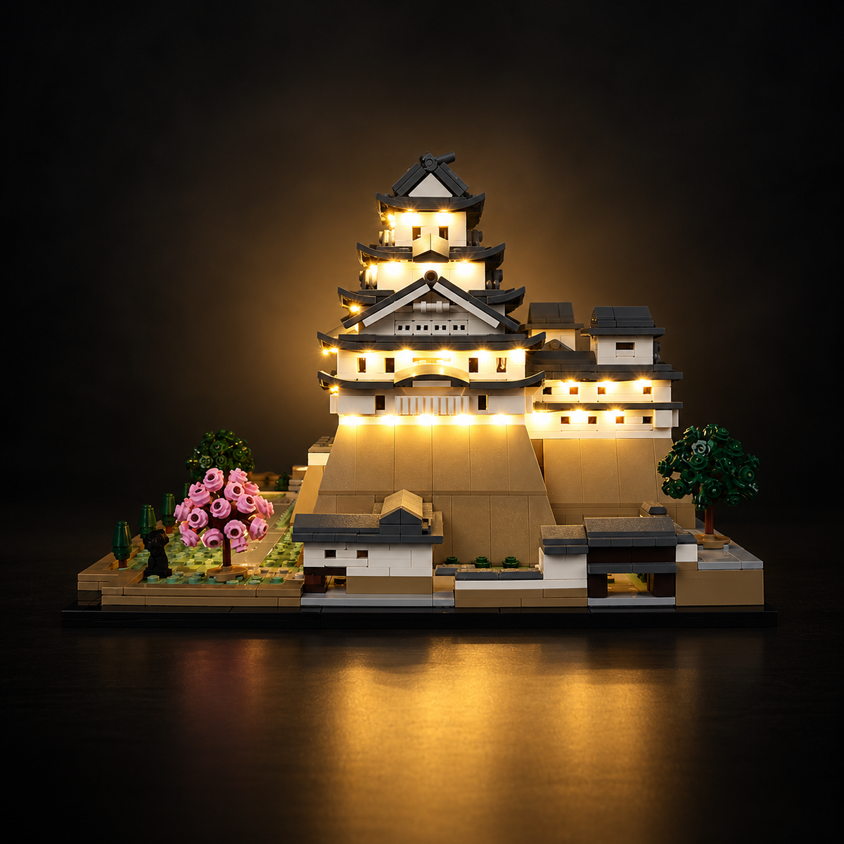 Light Kit Compatible with LEGO® Architecture Himeji Castle Set 21060