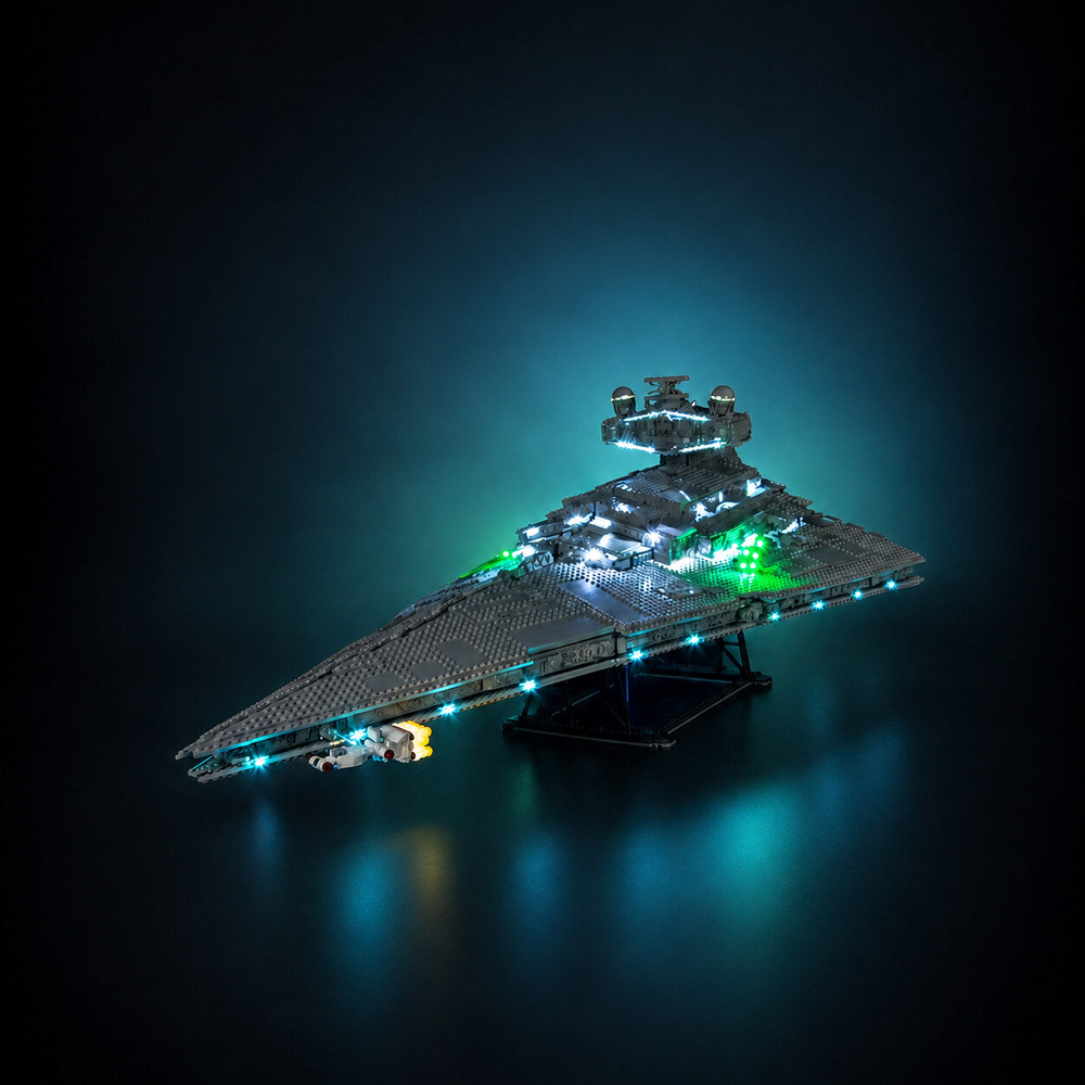 Light Kit Compatible with LEGO® Star Wars Imperial Star Destroyer Set 75252