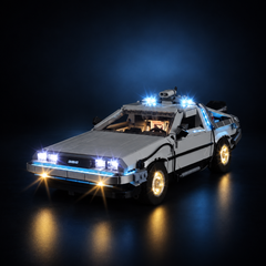 Light Kit Compatible with LEGO® Back to the Future™ Time Machine Set 10300