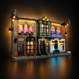 Light Kit Compatible with LEGO® Sherlock Holmes Book Nook Set 10351