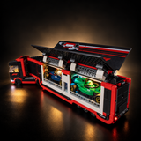 Light Kit Compatible with LEGO® F1 Truck with RB20 & AMR24 F1 Cars Set 60445