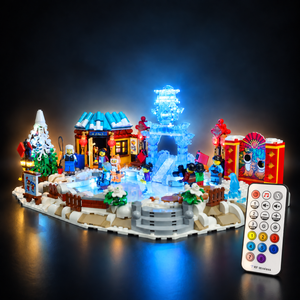 Light Kit Compatible with LEGO® Lunar New Year Ice Festival Set 80109