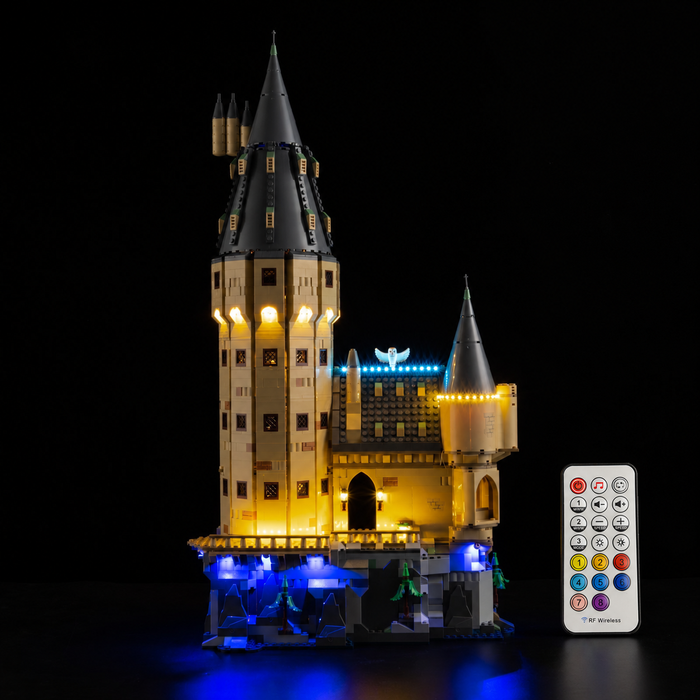 Light Kit Compatible with LEGO® Hogwarts Castle: The Main Tower Set 76454