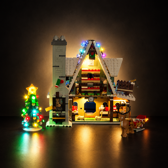 Light Kit Compatible with LEGO® Elf Club House Set 10275