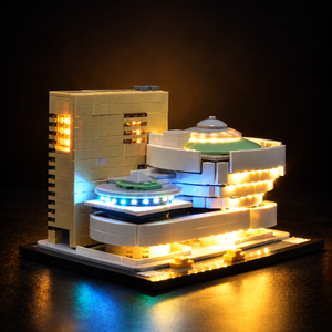 Light Kit Compatible with LEGO® Solomon R. Guggenheim Museum Set 21035