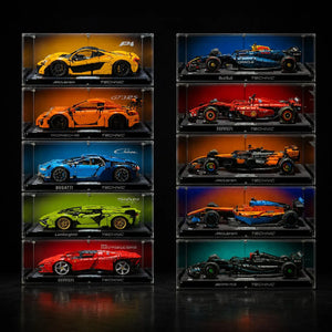 Premium Display Case for LEGO® Technic F1 Car