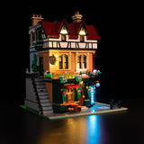 LED light kit compatible with LEGO® Tudor Corner Set #10350 — product photo 3