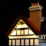 LED light kit compatible with LEGO® Tudor Corner Set #10350 — product photo 6