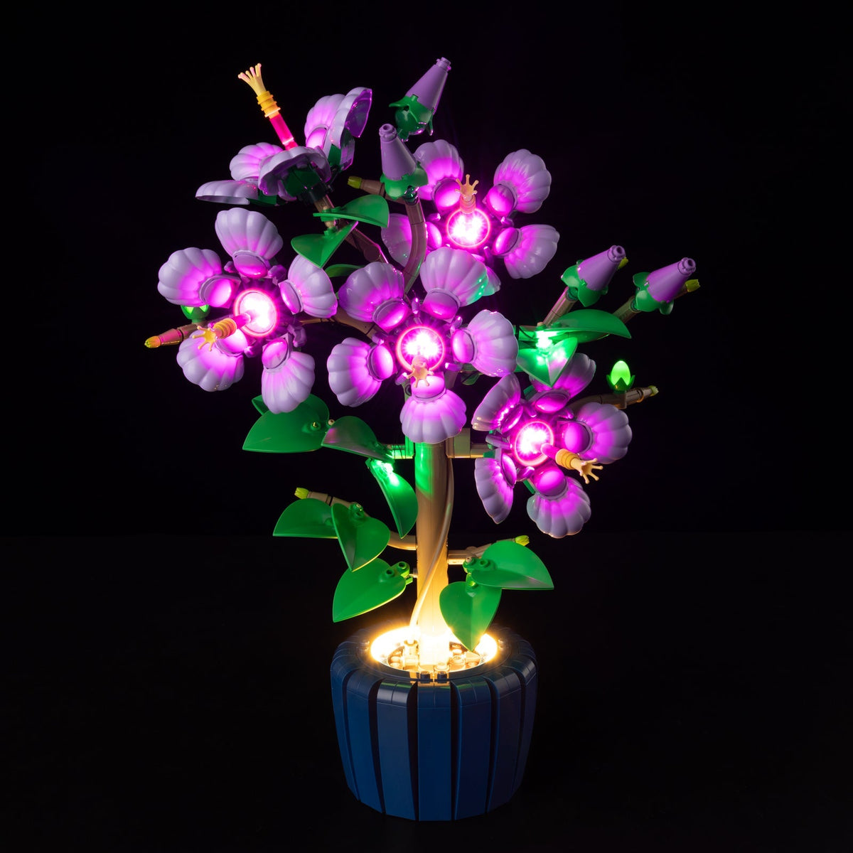 LED light kit compatible with LEGO® Hibiscus Set #10372 — product photo 1