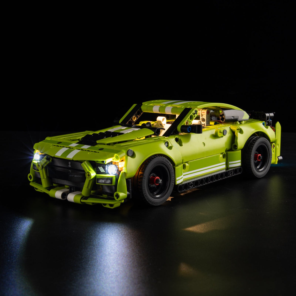 LED light kit compatible with LEGO® Ford Mustang Shelby GT500 Set #42138 — product photo 1
