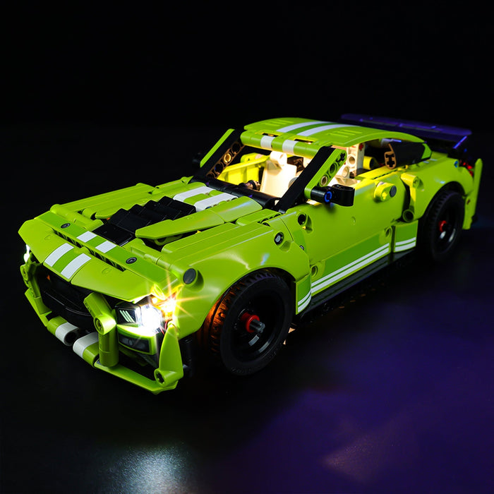 LED light kit compatible with LEGO® Ford Mustang Shelby GT500 Set #42138 — product photo 3