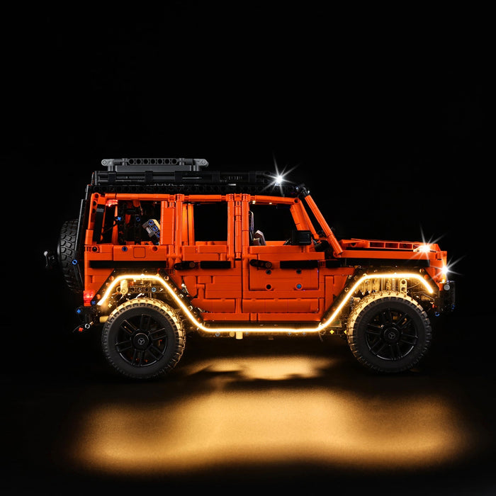 LED light kit compatible with LEGO® Mercedes-Benz G 500 PROFESSIONAL Line Set #42177 — product photo 3