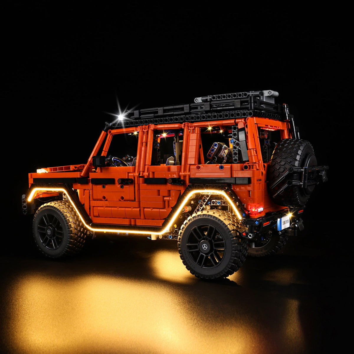 LED light kit compatible with LEGO® Mercedes-Benz G 500 PROFESSIONAL Line Set #42177 — product photo 4