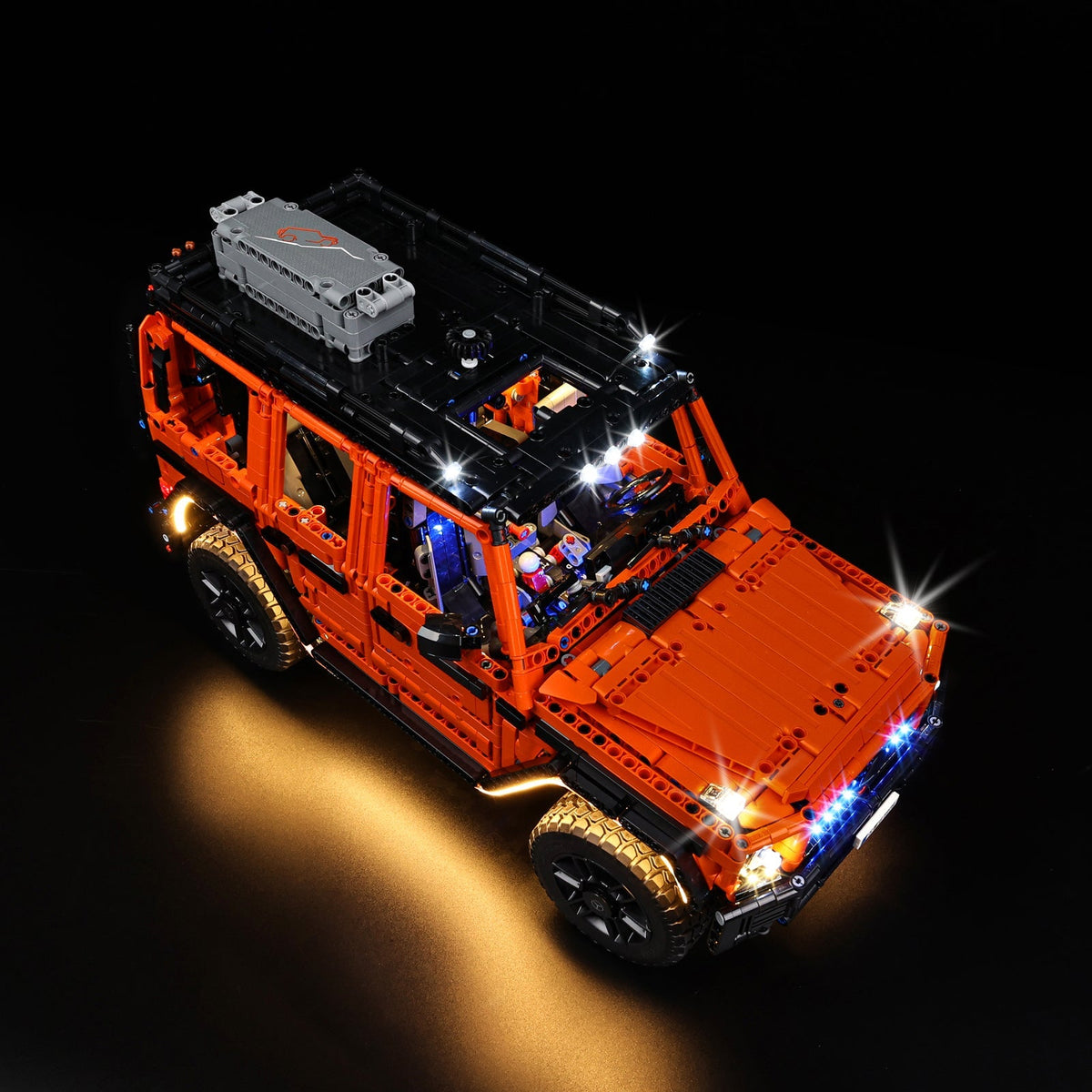 LED light kit compatible with LEGO® Mercedes-Benz G 500 PROFESSIONAL Line Set #42177 — product photo 6