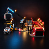 LED light kit compatible with LEGO® Scrapyard with Cars Set #60472 — product photo 5
