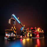 LED light kit compatible with LEGO® Scrapyard with Cars Set #60472 — product photo 6