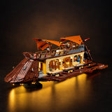 LED light kit compatible with LEGO® Jabba's Sail Barge™ Set #75397 — product photo 1