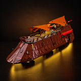 LED light kit compatible with LEGO® Jabba's Sail Barge™ Set #75397 — product photo 4