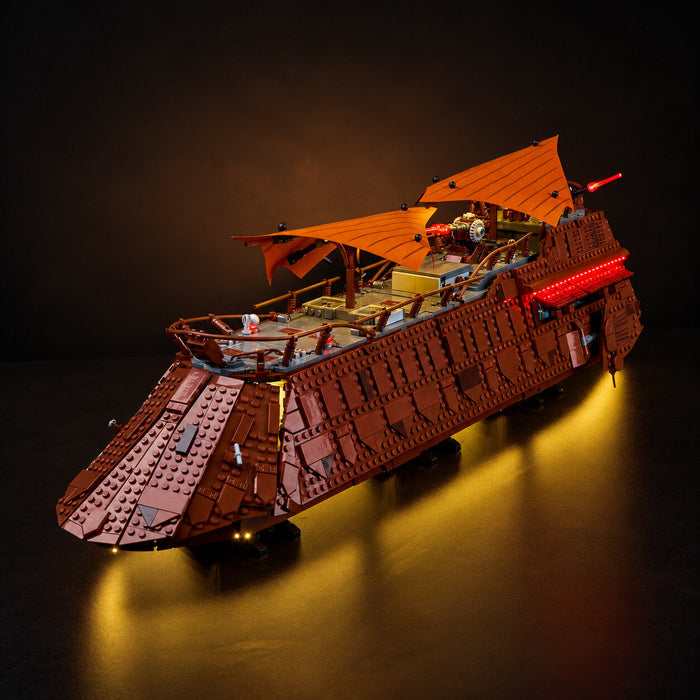 LED light kit compatible with LEGO® Jabba's Sail Barge™ Set #75397 — product photo 4