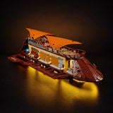 LED light kit compatible with LEGO® Jabba's Sail Barge™ Set #75397 — product photo 5