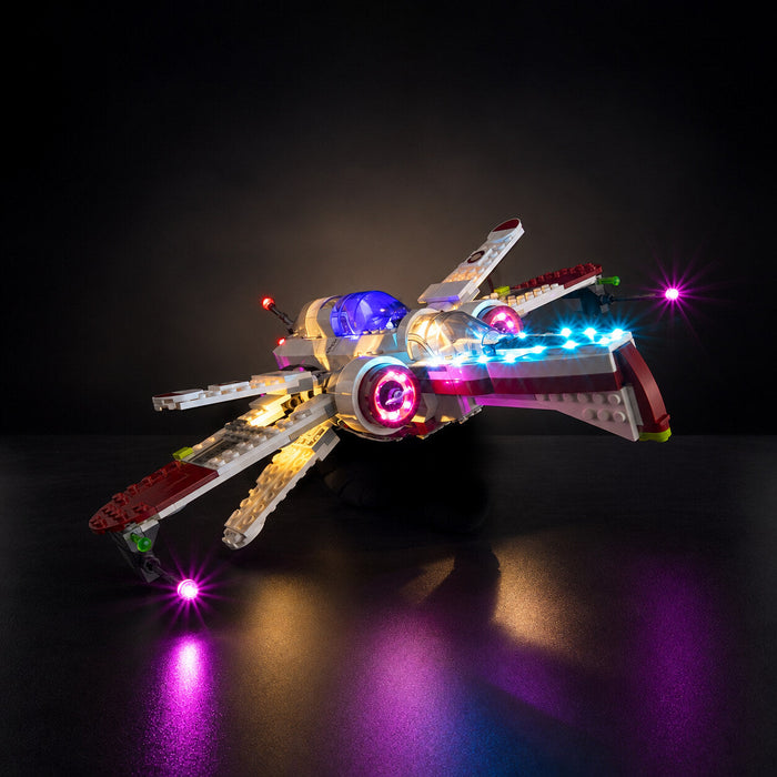 LED light kit compatible with LEGO® ARC-170 Starfighter™ Set #75402 — product photo 1