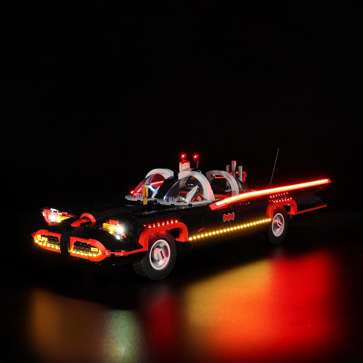 LED light kit compatible with LEGO® Batman™: The Classic TV Series Batmobile™ Set #76328 — product photo 1