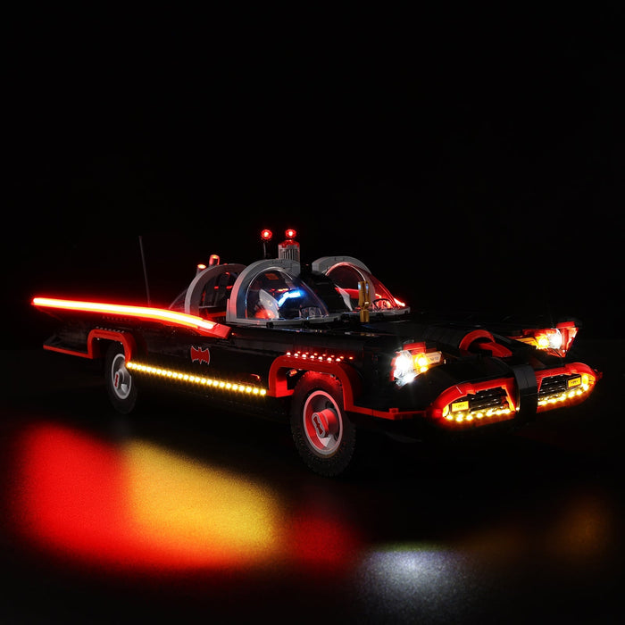 LED light kit compatible with LEGO® Batman™: The Classic TV Series Batmobile™ Set #76328 — product photo 4
