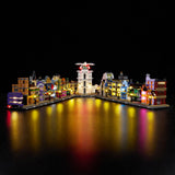 LED light kit compatible with LEGO® Diagon Alley™ Wizarding Shops Set #76444 — product photo 3