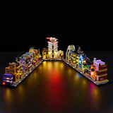 LED light kit compatible with LEGO® Diagon Alley™ Wizarding Shops Set #76444 — product photo 4