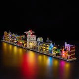 LED light kit compatible with LEGO® Diagon Alley™ Wizarding Shops Set #76444 — product photo 6